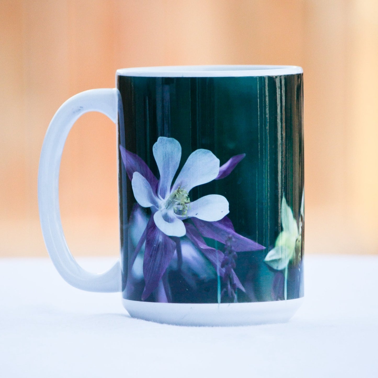 The Columbines Are Calling - 15 oz ceramic coffee mug
