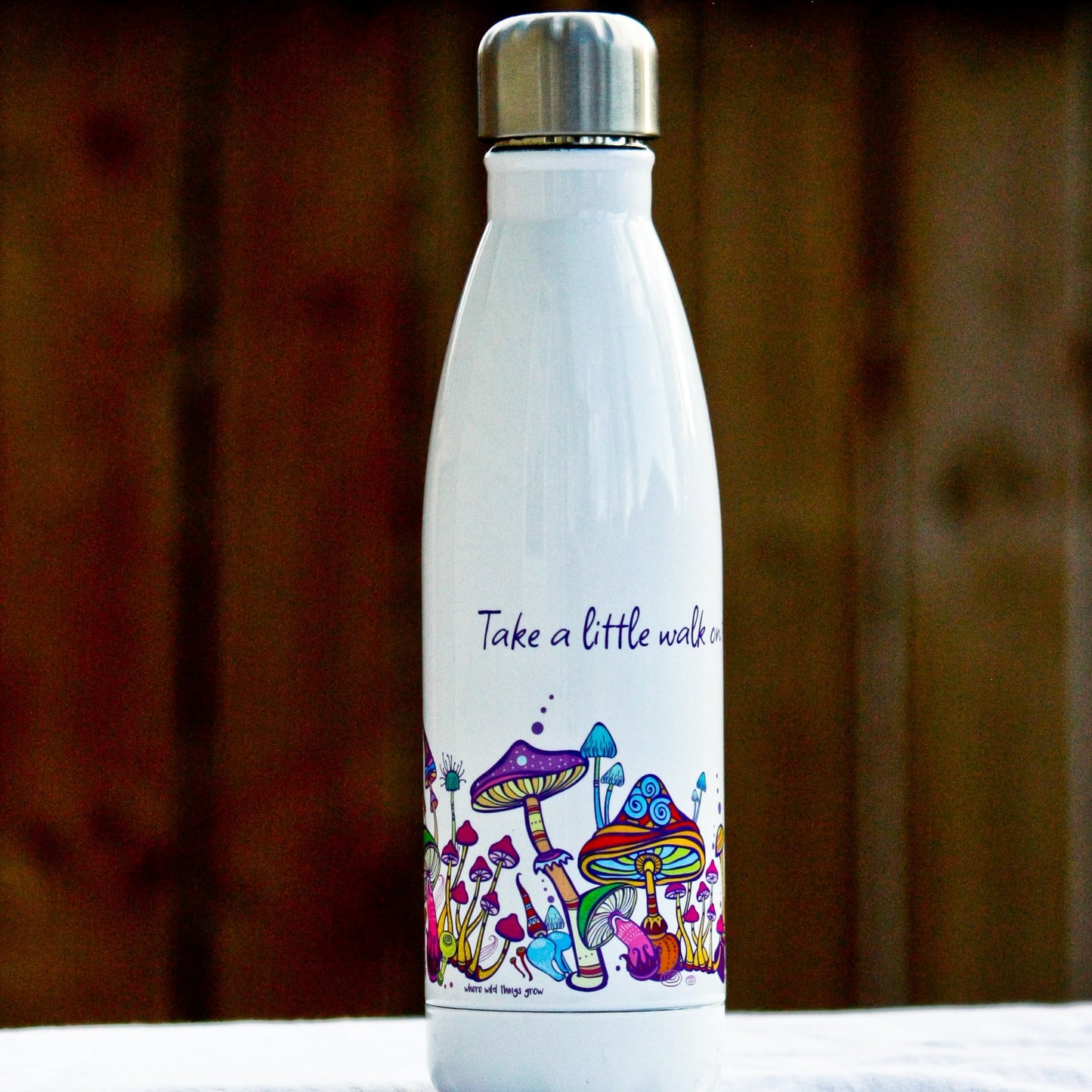 Take a Little Walk on the Wild Side - Mushroom Bottle