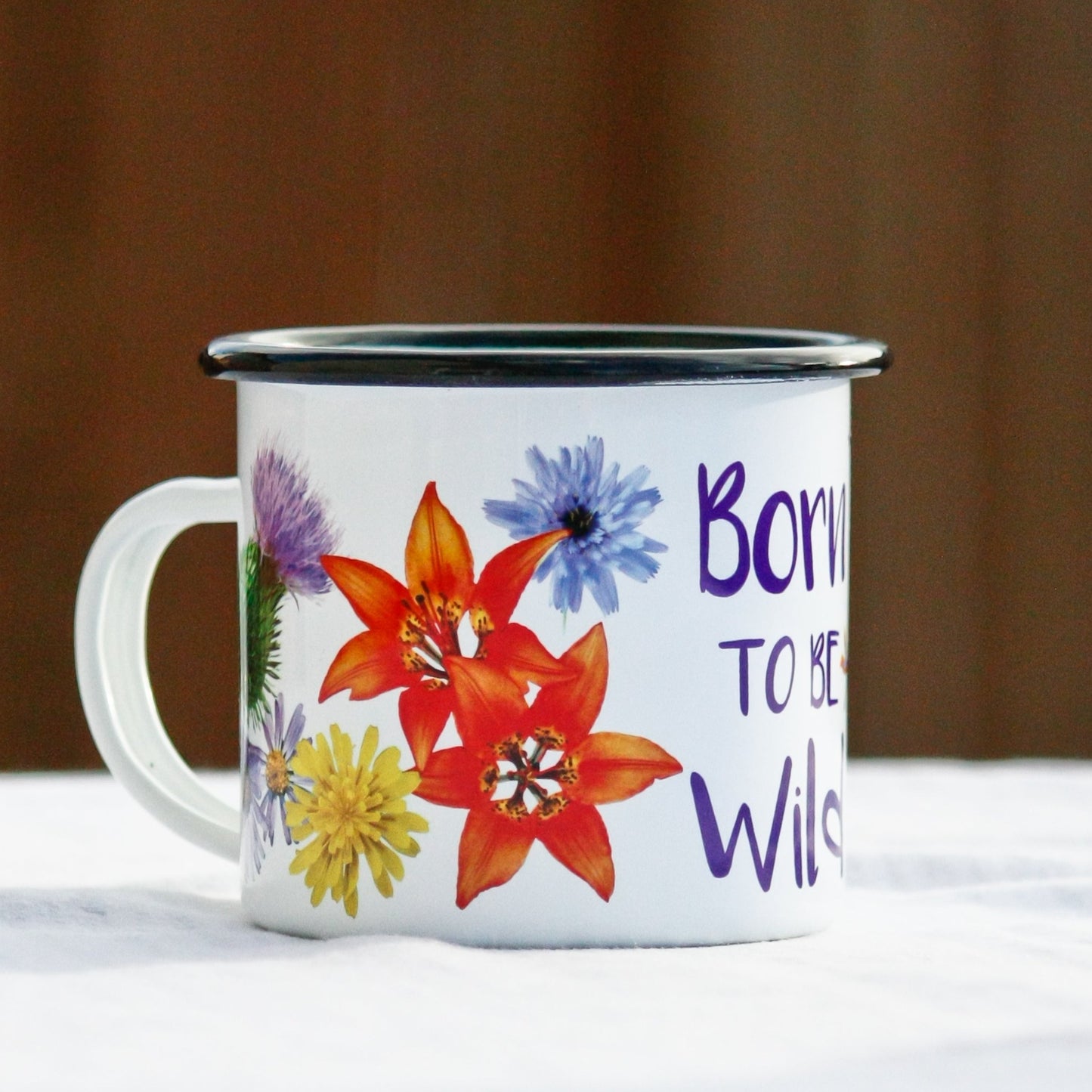 Born To Be Wild - 12 0z Wildflower Camp Mug
